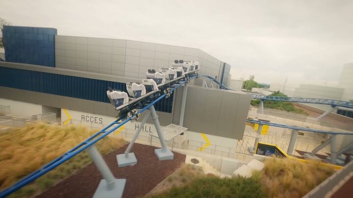 Futuroscope, Objectif Mars | Les attractions et spectacles. Image Powerloop.