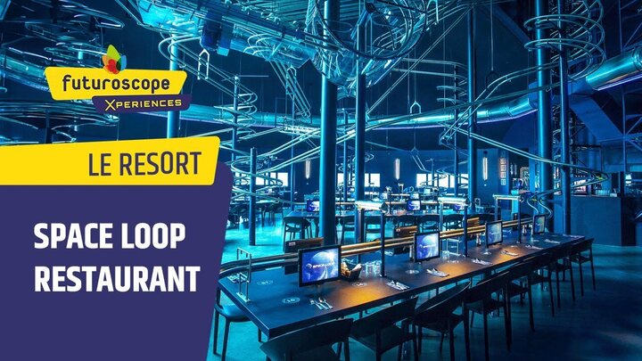 Futuroscope, Space Loop Restaurant - Futuroscope | Le Resort. Image Powerloop.