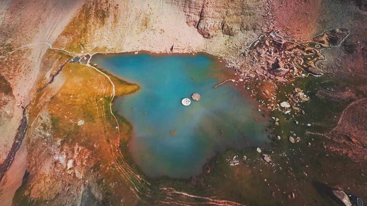 Cercle × N'TO, Lac de Soi. Image Powerloop.